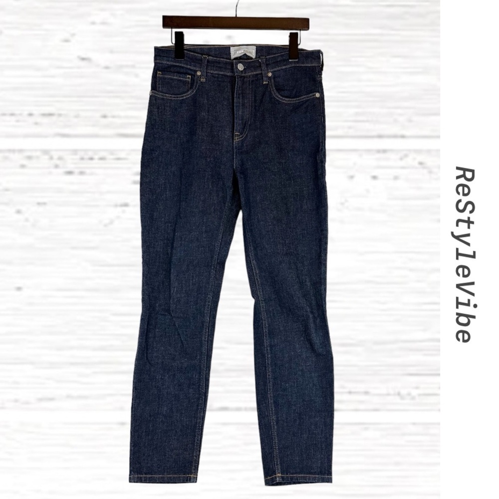 EVERLANE Women’s Size 30 Regular Denim Jeans High Rise Straight Fit Stretch